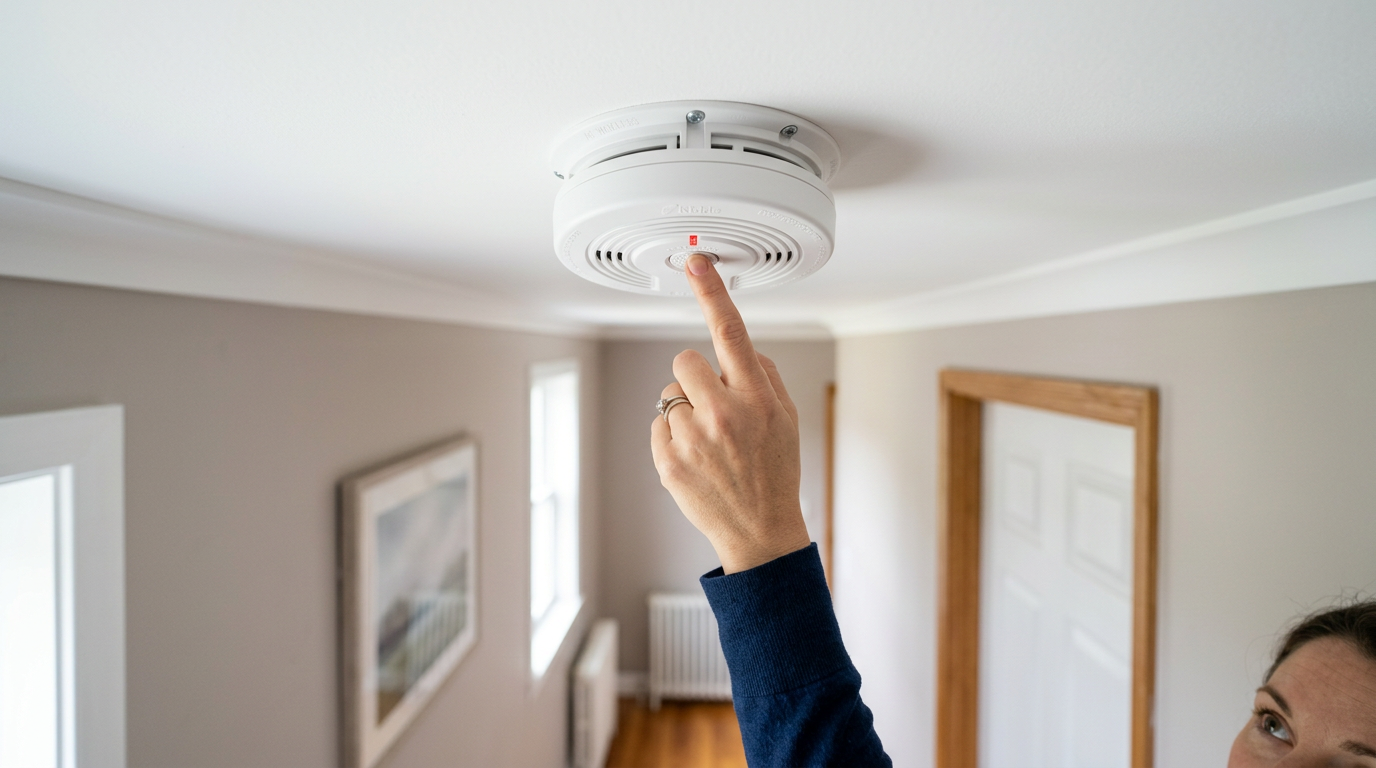 Smoke alarm maintenance and placement inspection